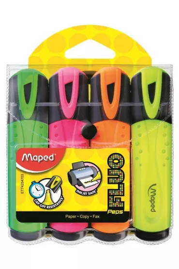 Maped Zakre�lacz Fluo Peps 4 szt.