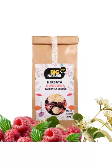Big Nature Herbata owocowa Ta Jedyna Mi�o�� 60 g