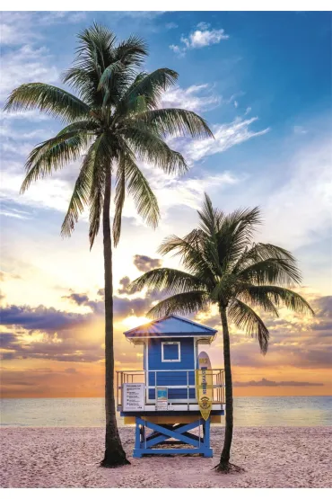 Puzzle 500 el. HQ Miami Beach, Florida Clementoni