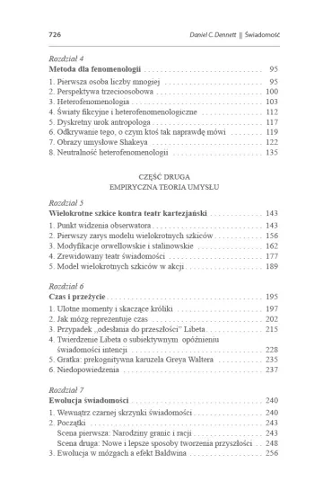 �wiadomo�� - Daniel C. Dennett