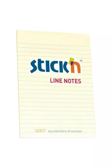 Stickn Notes samoprzylepny 203x152mm 50K ��ty pastel