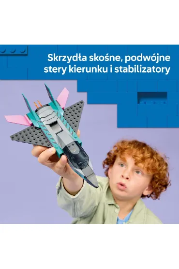 LEGO City Odrzutowiec kontra samoch�d 60489