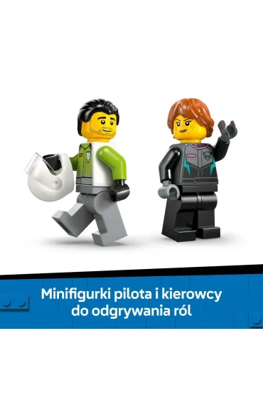 LEGO City Odrzutowiec kontra samoch�d 60489