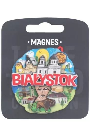 Pan Dragon Magnes I love Poland Bia�ystok ILP-MAG-C-POD-07