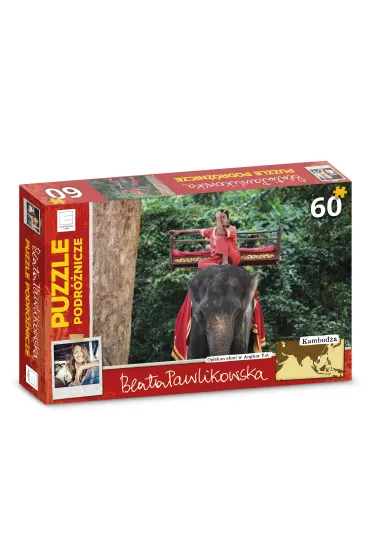Puzzle 60 el. Kambod�a. Beata Pawlikowska Edipresse Ksi��ki - Beata Pawlikowska