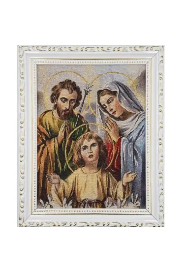 Obraz Haftowany �w. Rodzina 27,5x22cm