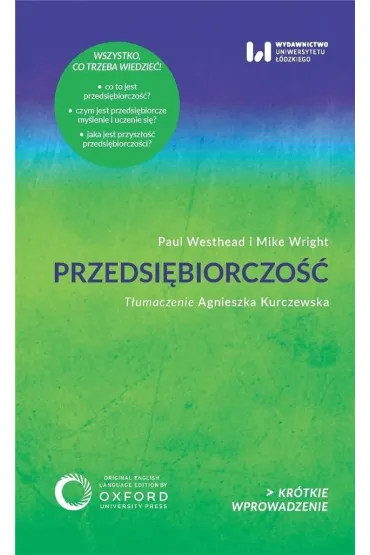 Przedsi�biorczo�� - Mike Wright, Paul Westhead