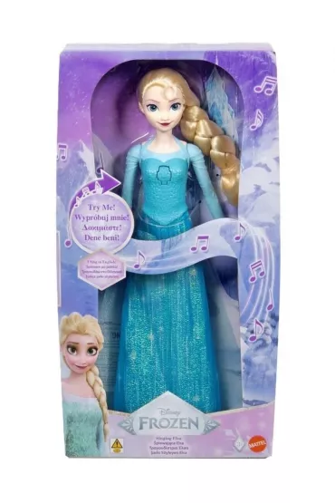 Disney Frozen. Lalka Ksi�niczka Elsa �piewaj�ca Mattel