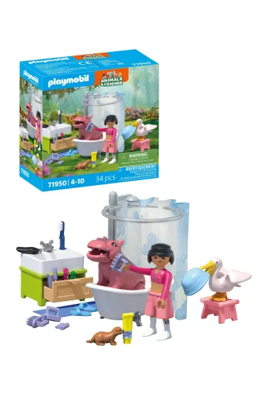 Playmobil Animals & Friends Zwierz�ta w k�pieli 71950