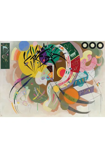 Puzzle 1000 el. Dominuj�ca krzywa Eurographics