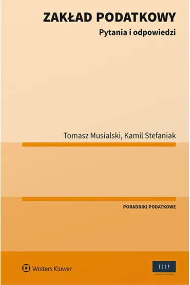 Zak�ad podatkowy - Tomasz Musialski, Kamil  Stefaniak