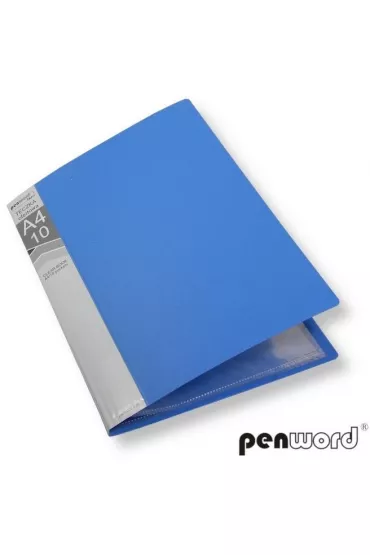 Penword Teczka A4/10 ofertowa niebieska