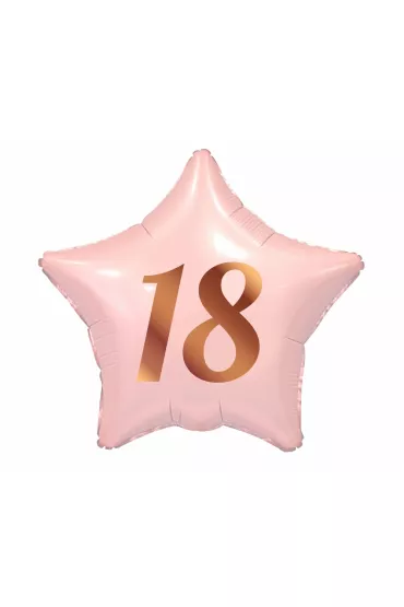 Godan Balon foliowy B&C 18 gwiazda r�owy