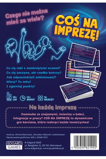 Co� na imprez�! Zgadnij, co my�l� inni! Edgard - Micha� Szewczyk, Jaros�aw  W�jcicki