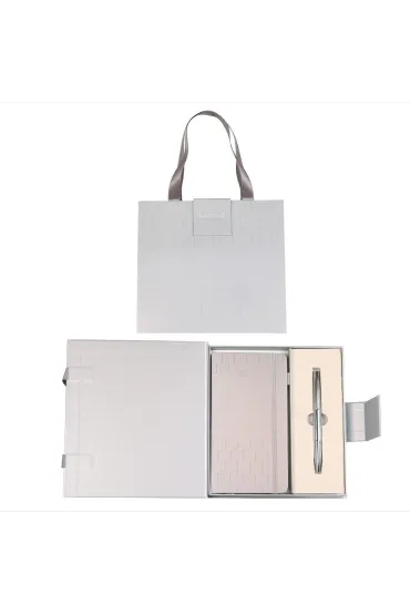 Cresco D�ugopis + notes Elegant premium srebrny