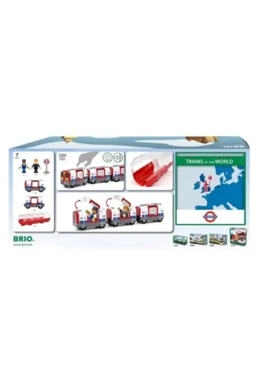 Brio poci�gi �wiata Londy�skie Metro Ravensburger