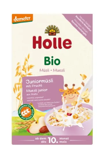 Holle Musli junior z owocami od 10 miesi�ca Demeter 250 g Bio