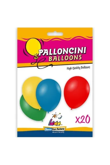 Balony lateksowe mix kolor�w 26 cm 20 szt.