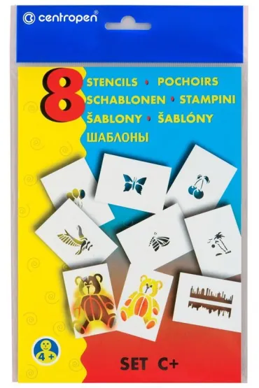 Centropen Szablony C+stencils 9996