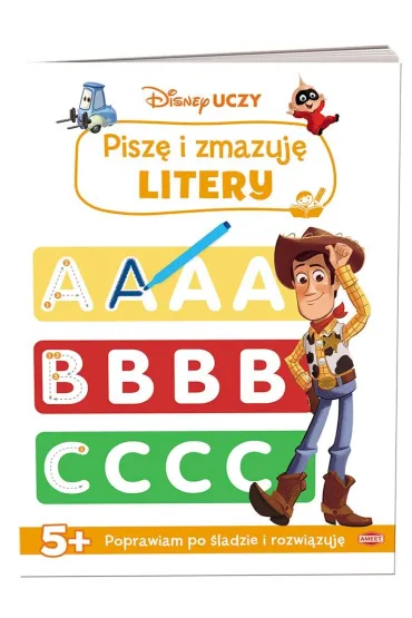 Disney Uczy Mix. Pisz� i zmazuj� litery