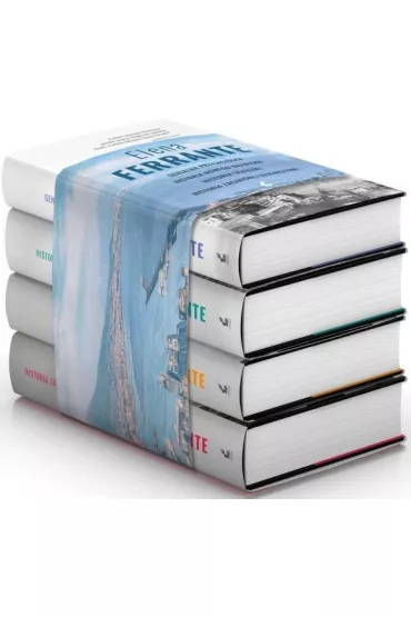 Pakiet Genialna przyjaci�ka. Tom 1-4: Genialna przyjaci�ka, Historia nowego nazwiska, Historia ucieczki, Historia zaginionej dziewczynki - Elena Ferrante
