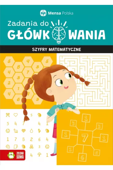 Zadania do g��wkowania. Szyfry matematyczne. Mensa Polska - Tomasz  Czapla, Lidia  R�zio
