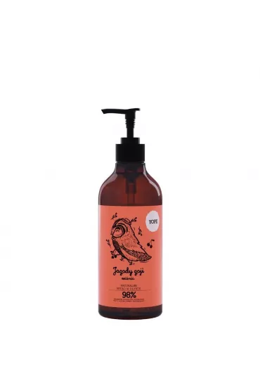 Yope Naturalne mydo do rk i ciaa Jagody Goji i Winia 500 ml