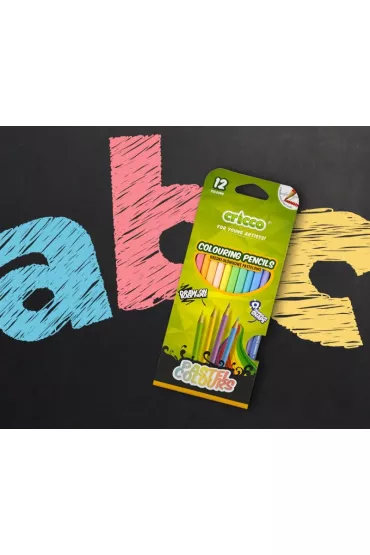 Cricco Kredki tr�jk�tne pastelowe 12 szt.