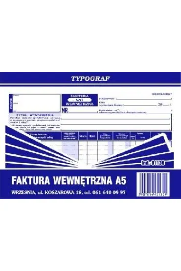 Faktura wewn�trzna A5 (s)