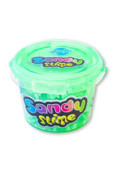 Masa plastyczna Sandy Slime Glut Wiaderko zielony Stnux