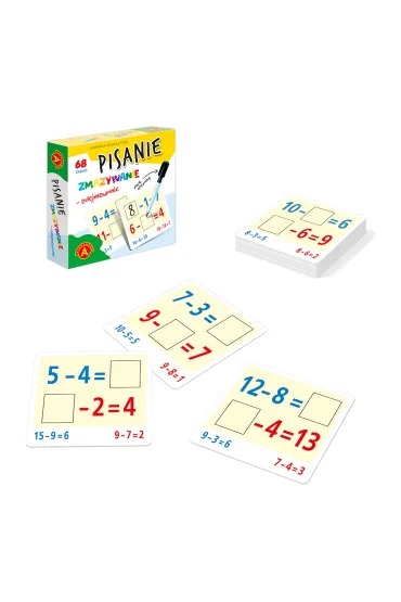 Pisanie zmazywanie. Odejmowanie Alexander