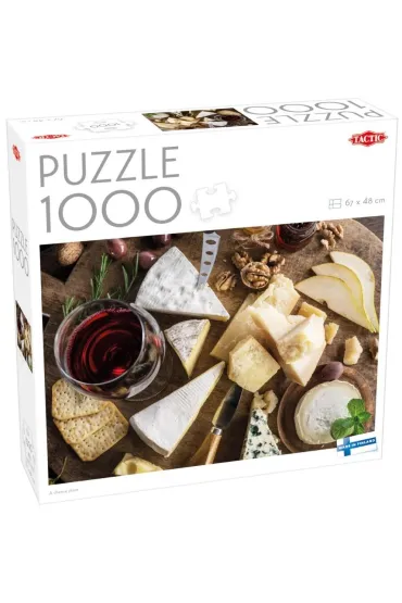 Puzzle 1000 el. A cheese plate Tactic