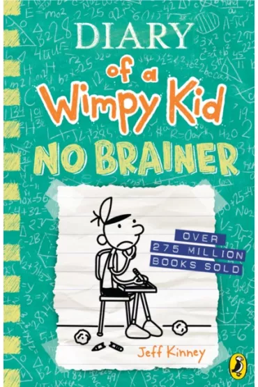 Diary of a Wimpy Kid. No Brainer. Book 18 wer. angielska - Dafaux Marini, Jeff Kinney