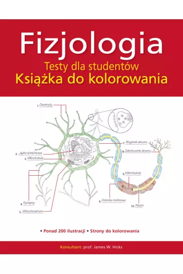 Fizjologia. Testy dla student�w. Ksi��ka do kolorowania