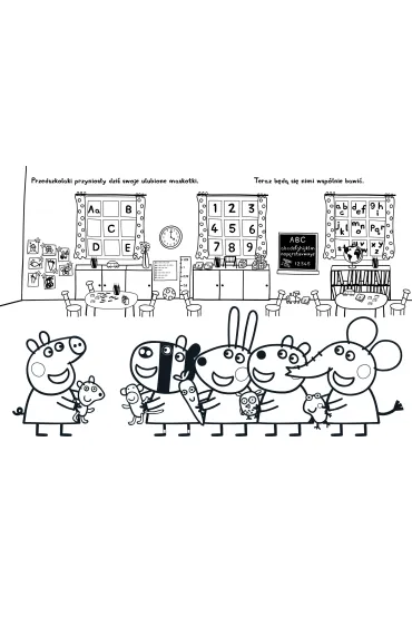 Peppa Pig Dodaj kolor�w 9. Weso�e przedszkole Peppy