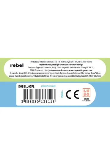 Dobble Bluey Rebel - Denis Blanchot, Jacques Cottereau