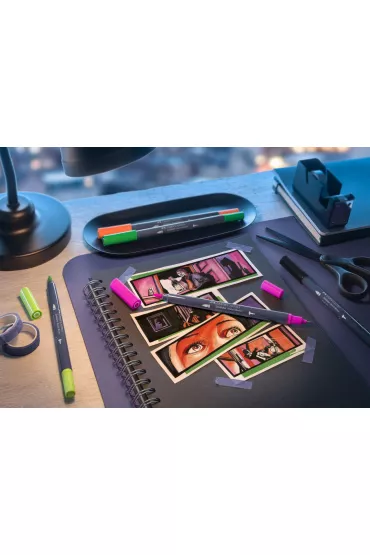 Faber-Castell Pisak dwustronny Goldfaber Sketch graphic 6 szt.