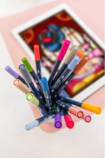 Faber-Castell Pisak dwustronny Goldfaber Sketch graphic 6 szt.