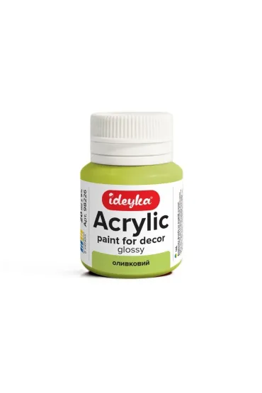 Ideyka Farba akrylowa oliwkowa 20ml 20 ml