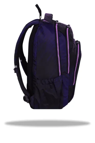 Plecak 45x29x17 cm 1 zamek 4 kieszenie Rift Purple CoolPack PATIO F158004