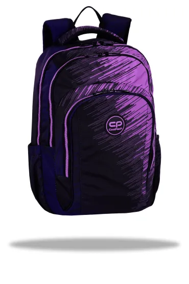 Plecak 45x29x17 cm 1 zamek 4 kieszenie Rift Purple CoolPack PATIO F158004