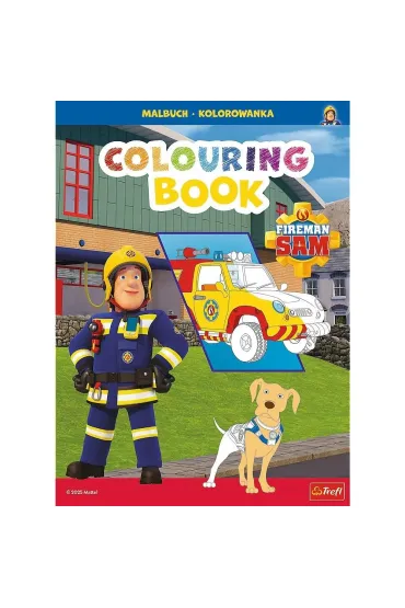 Stra�ak Sam. Kolorowanka. Malbuch. Colouring book. Fireman Sam