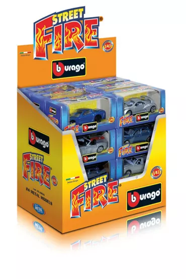 Street Fire r�ne rodzaje 1:43 BBURAGO