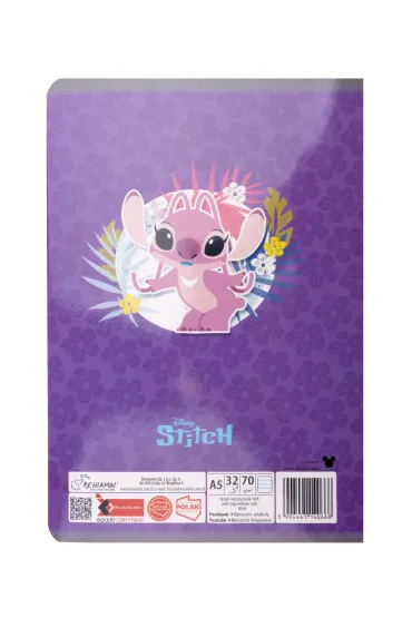Beniamin Zeszyt A5 Stitch linia, 70g 32 kartki