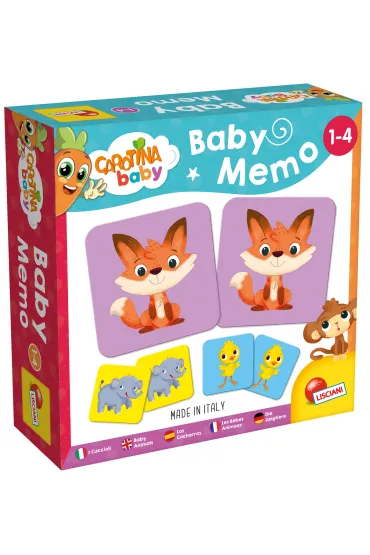 Carotina Baby. Memo. Zwierz�ta Lisciani