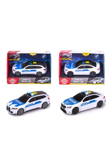 AUTO POLICJA DZ/SW P/B BMW M3/M5 19X12X9 MIX2 6 Dickie Toys