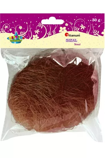 Titanum Sizal br�zowy 30 g