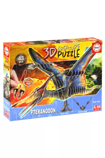Puzzle 3D 43 el. Dinozaury - Pteranodon Educa