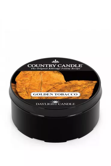country candle golden tobacco Country Candle Świeczka zapachowa Golden Tobacco Daylight Candle 35 g