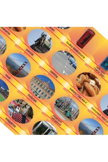 Memory Game. Town. Edukacyjna gra pami�ciowa Regipio - Regipio